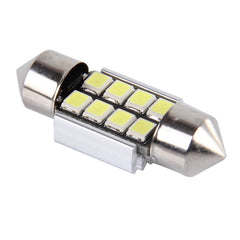 2 PCS 31mm Festoon 3W 300LM White Light 8 LED 3528 SMD Canbus Error-Free Car Reading Lamps,  DC 12, 31mm