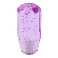 Crystal Car Breathing Racing Dash LED Magic Lamp Gear Head Shift Knob with Base, Size: 10.0 * 4.5 * 3.2 cm(Red and Blue), Size: 10.0 * 4.5 * 3.2 cm(Purple), Size: 10.0 * 4.5 * 3.2 cm(Transparent)
