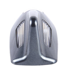 Solar Colorful Light Anti Collision Shark Fin Car Taillight LED Flash Warning Light Caution Light