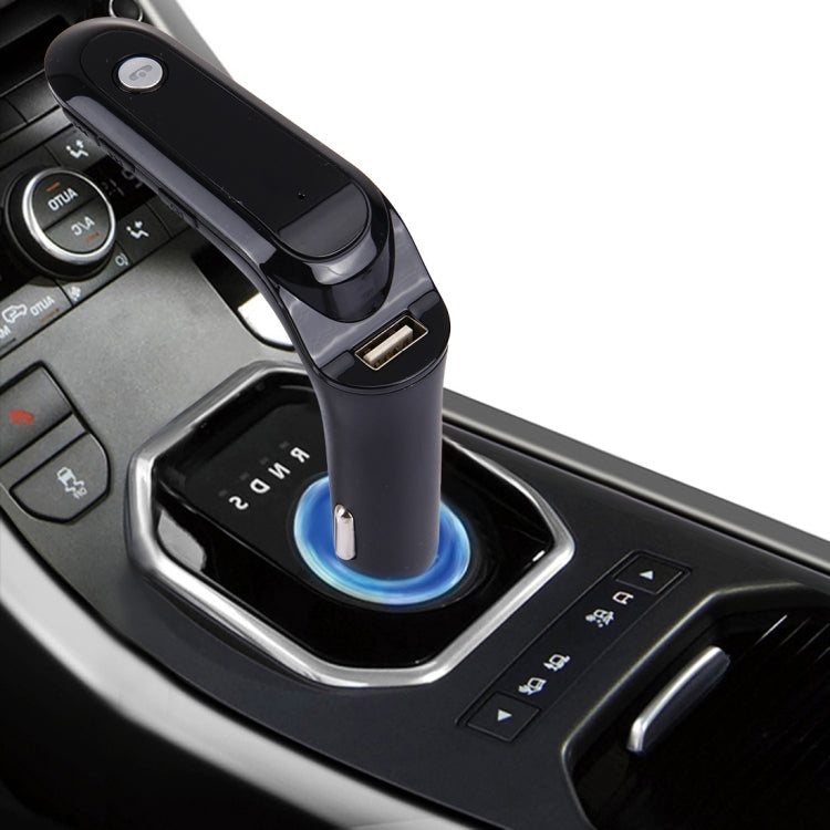 CARS7 Bluetooth Car Charger with Digital Display for Mobile Phone