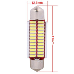 2 PCS 41mm 2W 240LM White Light 24 LED SMD 4014 Error Free License Plate Lights Car Light Bulb, 41mm