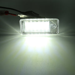 2 PCS License Plate Light with 18 SMD-3528 Lamps for Audi, For Audi