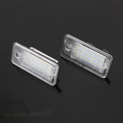 2 PCS License Plate Light with 18 SMD-3528 Lamps for Audi, For Audi