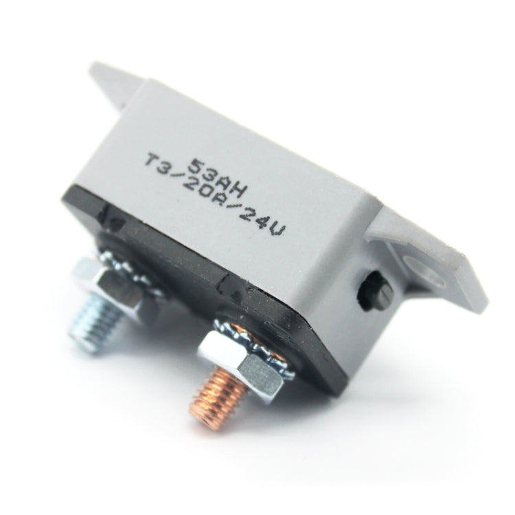 F3088-50A 50A Manual Reset Circuit Breaker Double Short Legs with Bolt 12/24V, 50A