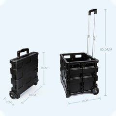 Multi-functional Folding Car Storage Reserve Box Pull-rod Box, Car Storage Reserve Box