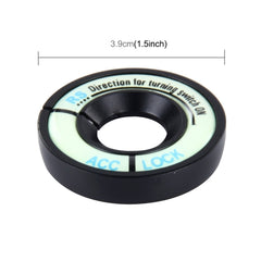 Car Aluminum Igniter Night Luminous Decoration Ring For Audi And Volkswagen