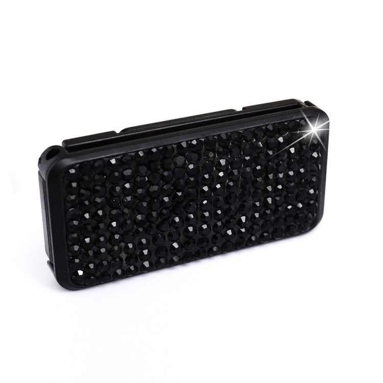 Car Seat Belts Crystal Clip Fixer Tightening Regulator, Crystal Black, Crystal Colour, Crystal Pink, Crystal Blue, Crystal Red, Crystal White