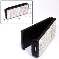 Car Seat Belts Crystal Clip Fixer Tightening Regulator, Crystal Black, Crystal Colour, Crystal Pink, Crystal Blue, Crystal Red, Crystal White