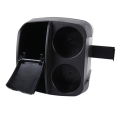 SHUNWEI SD-1605 Multifunction 3 in 1 Car Cup Holder Drink Bottle Can Garbage Can Portable Vehicle Trash Can Bin Rubbish Bin Organizer, SD-1605 Black, SD-1605 Khaki
