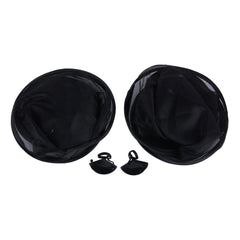 2 PCS Car Window Foldable Shade for Side Blocks UV Rays with Suction Cups, 43.5x36cm