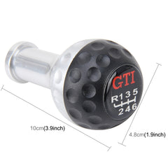 Universal Manual or Automatic Gear Shift Knob Fit for All Car, Black, Blue, Red, Silver