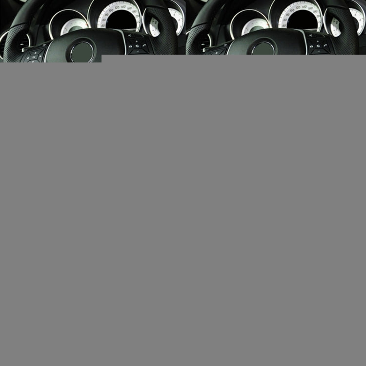 Car German Flag Carbon Fiber Steering Wheel Decorative Sticker for Mercedes-Benz, Steering Wheel (German Flag)