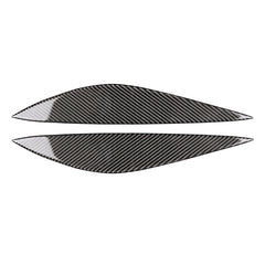 Car Carbon Fiber Light Eyebrow for Mercedes-Benz W204 Pre-Facelift 2008-2011, For Mercedes-Benz W204