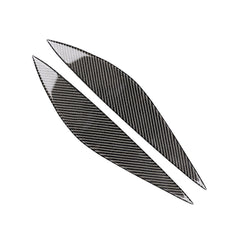 Car Carbon Fiber Light Eyebrow for Mercedes-Benz W204 Pre-Facelift 2008-2011, For Mercedes-Benz W204