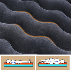 Universal Car Travel Inflatable Mattress Air Bed Camping Back Seat Couch, Size: 90 x 135cm