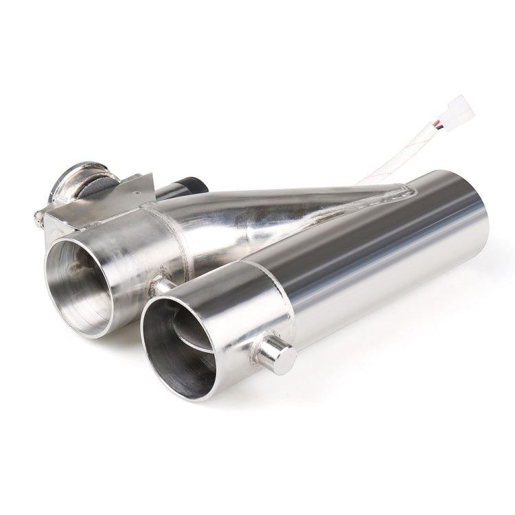 CNSPEED Y Shape 2 In 1 Car Remote Control Electric Exhaust Valve Pipe, Size: 3 inch, Size: 3 inch