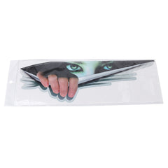 3D Characteristic Digital Simulation Horrible Style Car Paper Sticker, Exaggerated Effection 11, Exaggerated Effection 12, Exaggerated Effection 13