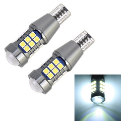 2 PCS T15 DC9-16V / 7.5W / 6000K / 600LM Car Auto Reversing Lights 27LEDs SMD-3030 Lamps, T15 DC9-16V / 7.5W