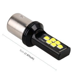 2 PCS 1156 DC9-16V / 3.5W Car Auto Turn Lights 12LEDs SMD-ZH3030 Lamps, with Constant Current, 1156 (White Light), 1156