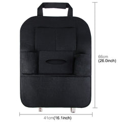 KANEED Auto Car Backseat Organizer Multi-Pocket Travel Storage Bag for Sunglass Phone Tissue Beverage Drink Can, Storage Bag