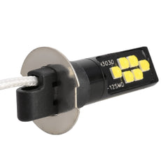2 PCS H3 DC9-16V / 3.5W / 6000K / 320LM Car Auto Fog Light 12LEDs SMD-ZH3030 Lamps, with Constant Current, H3