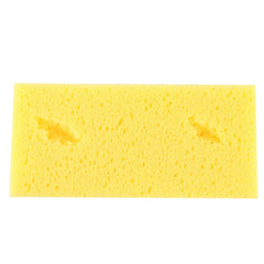 Car Care Wear-resistant Brown Soft Sponge Car Wash Cleaning Pad(Yellow), 5 PCS Wash Cleaning Pad(Yellow)