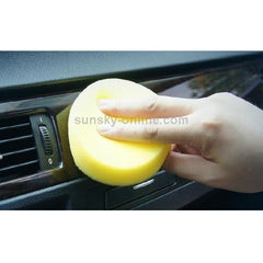 10 PCS Household Cleaning Sponge Car Sponge Ball Car Wash Sponge,Size：10 x 10 x 2cm, 10 PCS Wash Sponge