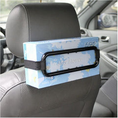 YQ-098 Vehicle Car Hanging Tissue Box Holder,Black, Car Hanging Tissue Box