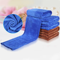 Wear Thick Velvet Cache Towels,Size：160 x 60cm,Random Color Delivery, 160 x 60cm