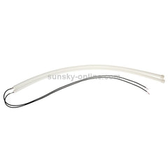 2 PCS 12V Car Daytime Running Lights Soft Article Lamp, Blue Light, Length: 30cm, 30cm