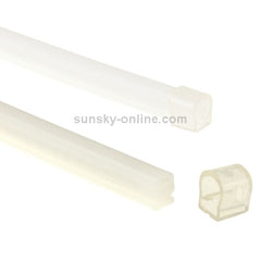 2 PCS 12V Car Daytime Running Lights Soft Article Lamp, Blue Light, Length: 30cm, 30cm