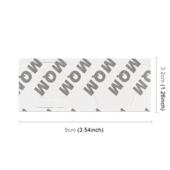 V6 Shape Car Metal Body Decorative Sticker, V6 Shape