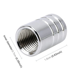 4 PCS Smile Pattern Gas Cap Mouthpiece Cover Gas Cap Tire Cap Car Motor Bicycle Tire Valve Caps, Smile Pattern