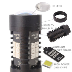 2 PCS 7443-T20-2835 10.5W 21 LEDs LED Car Brake Light DC 12~24V, 7443