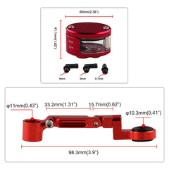 Motorcycle Modification Parts Front Brake Fluid Oil Universal Brake Oil Cup for Kawasaki / Suzuki