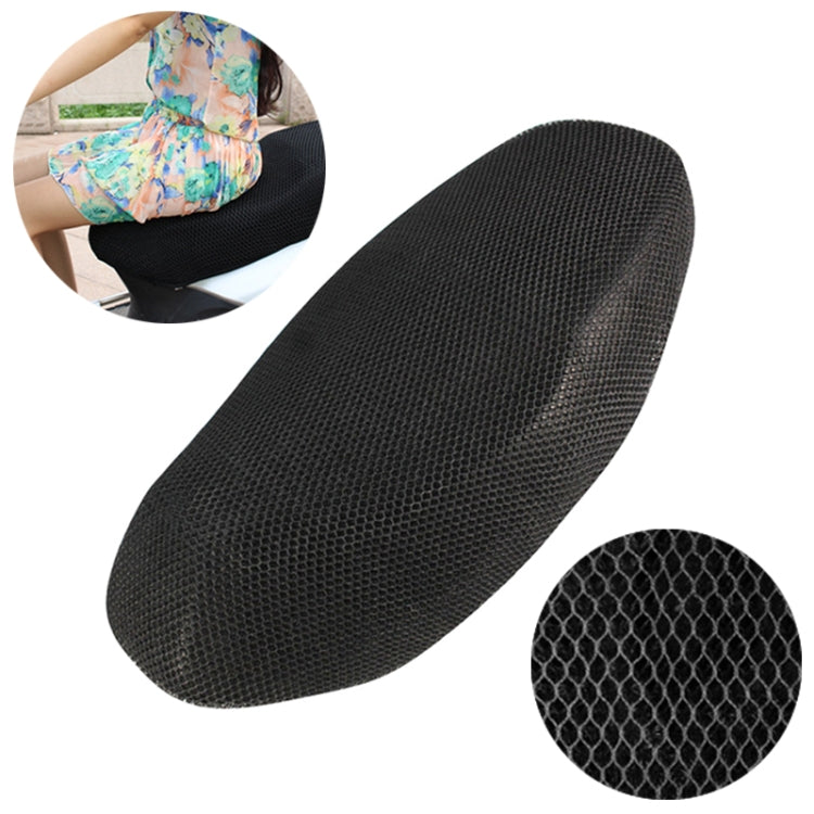 Motorcycle Breathable Sunscreen Double Layer 3D Honeycomb Small Hole Polyester Cushion Mesh, Size: XXL, Length: 92cm; Width: 55cm, Size: XXL