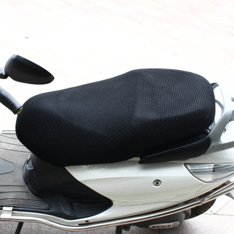 Motorcycle Breathable Sunscreen Double Layer 3D Honeycomb Small Hole Polyester Cushion Mesh, Size: XXL, Length: 92cm; Width: 55cm, Size: XXL