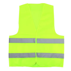 XL Reflective Fluorescent Vest Safty Cloth Driving School Construction Traffic Safty Warning Working Cloth, XL Vest