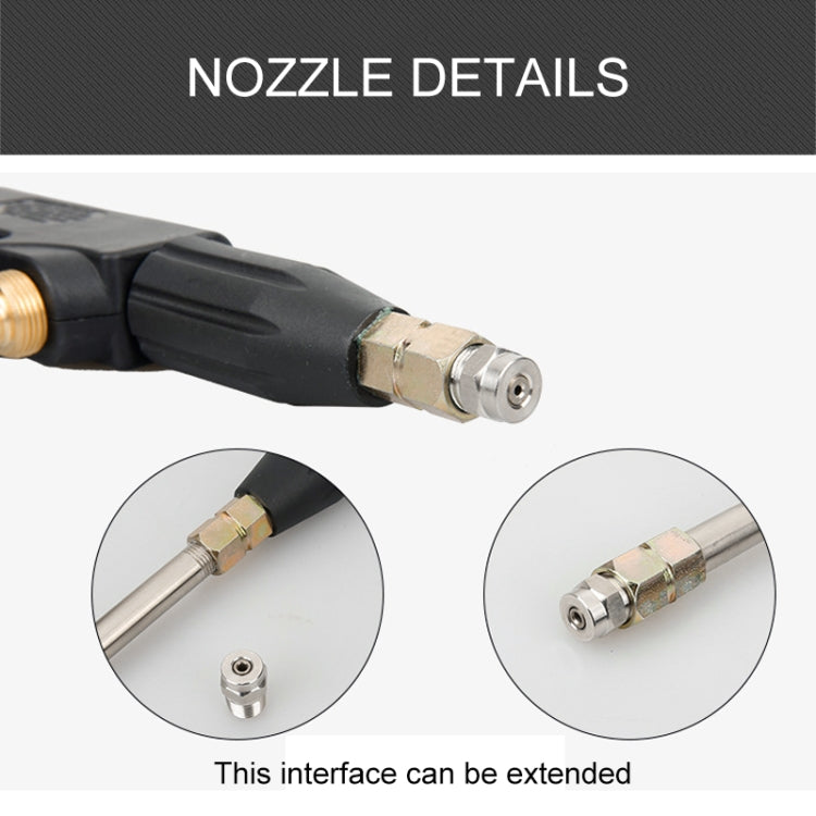 High Temperature High Pressure Large Hole Nozzle Water Gun for Steam Car Washer, Spray Nozzle Cylindrical: 3.0, Spray Nozzle Cylindrical: 3.0