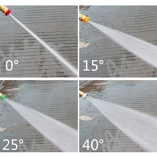 High Pressure Car Wash Gun Jet Nozzle Washer Accessories, Nozzle Angle: 25 Degree, Nozzle Angle: 25 Degree