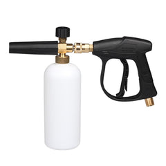 High Pressure Car Wash Foam Gun Soap Foamer Generator Water Sprayer Gun, 3/8 Quick-connect, 3/8 Quick-connect