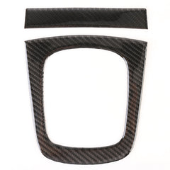2 PCS Carbon Fibre Car Gear Panel Decorative Sticker for Audi Q3 2013-2018, Gear Panel