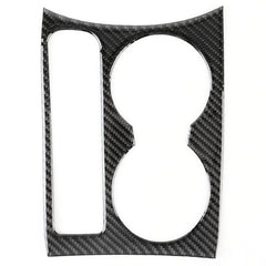 Carbon Fibre Car Water Cup Panel Decorative Sticker for Audi Q3 2013-2018, Water Cup Panel