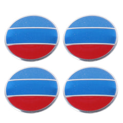 4 PCS National Flag Metal Car Sticker Wheel Hub Caps Centre Cover Decoration, National Flag