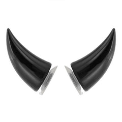2 PCS Motorcycle Helmet Devil Decoration Motorbike Helmet Suction Cups Horns Decoration Headwear Sucker