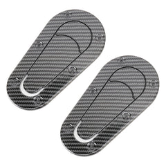 2 PCS Car Imitation Engine Lock Body Decorative Sticker, Lock Body Sticker