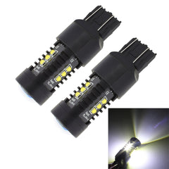 2 PCS MZ 10W 1080LM 5500K 7443 12 XB-D LED Car Reverse Lights T20 Tail Backup Lamps Car Tail Parking DRL Brake Parking Lights, DC 12-24V, 7443