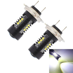 2 PCS MZ 10W 1080LM 5500K H7 12 XB-D LED Car Front Fog Lights Car Car Fog Light Auto Daytime Running Lights, DC 12-24V, H7