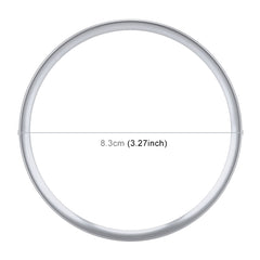 Car Auto Steering Wheel Ring Cover Trim Sticker Decoration for Audi A4L / A3 / A5 2017-2019