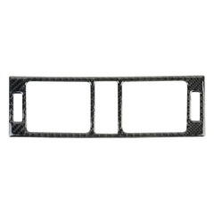 Car Dashboard Air Conditioning Frame Carbon Fiber Decorative Sticker for Mercedes-Benz W204 2007-2013, Dashboard Air Conditioning Frame